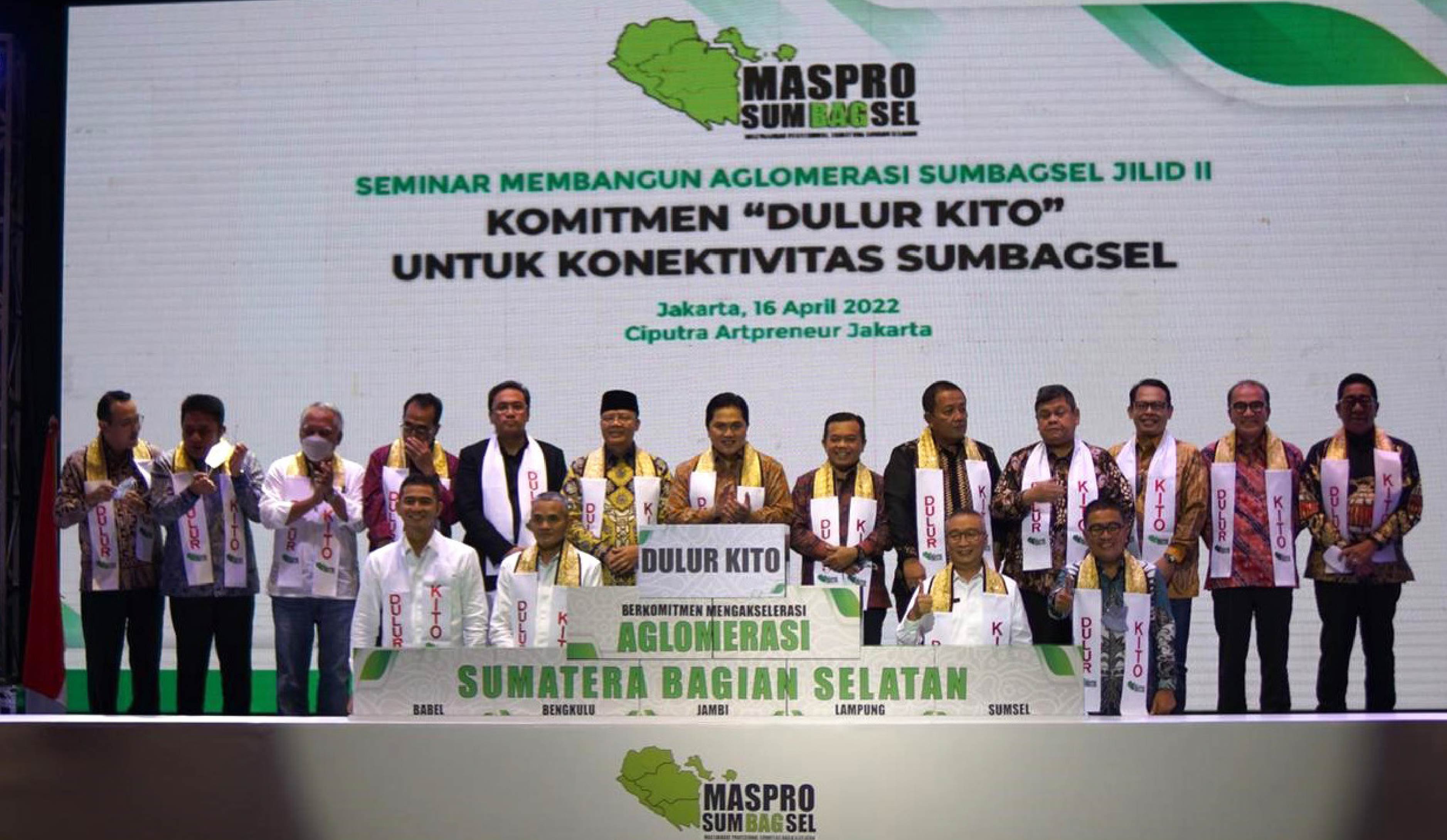 MASPRO SUMBAGSEL: Seminar Strategis di Pusat Kreativitas Ciputra Artpreneur 